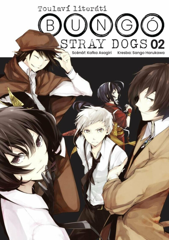Bungó Stray Dogs - Toulaví literáti 2 - Kafka Asagiri, Sango Harukawa