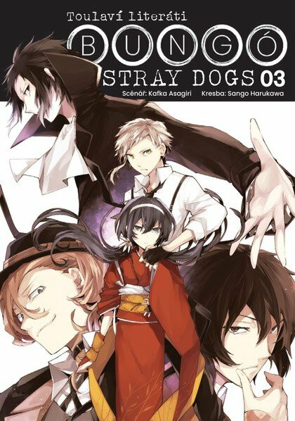 Bungó Stray Dogs - Toulaví literáti 3 - Kafka Asagiri, Sango Harukawa