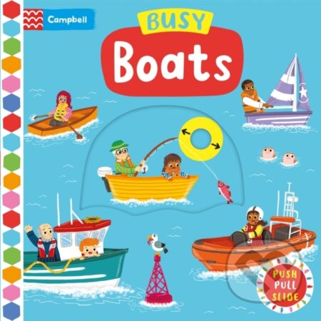 Busy Boats (A Push Pull and Slide Book)