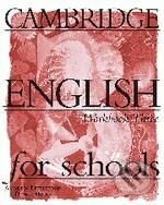 Cambridge English for Schools 3 (Workbook)