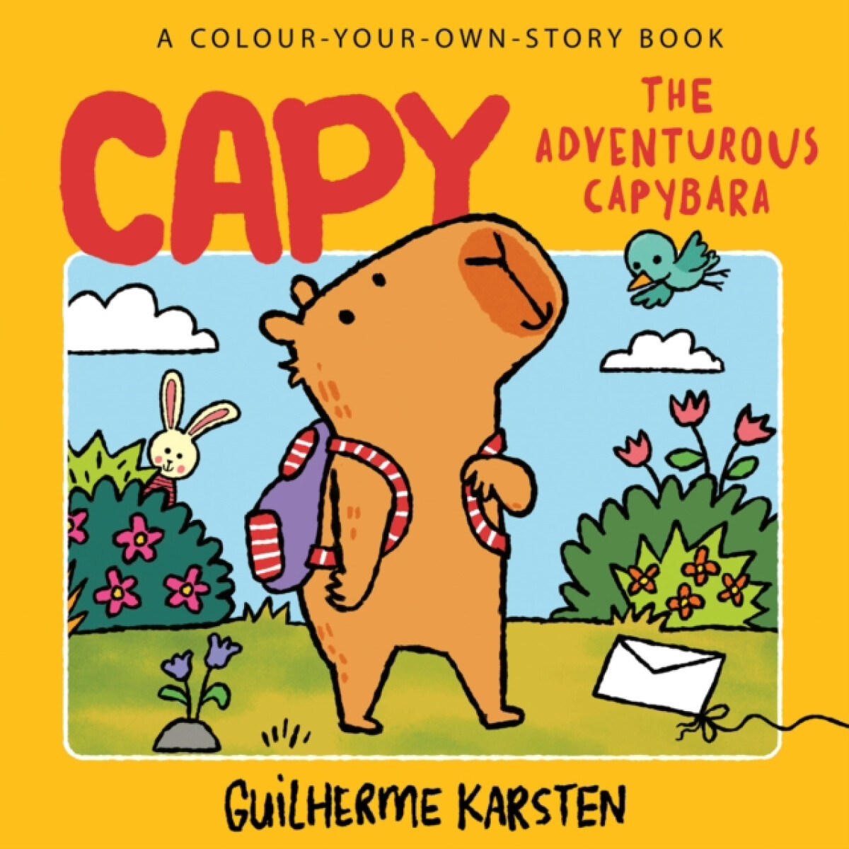 CAPY â€“ The Adventurous Capybara: A Colour-Your-Own-Story Book