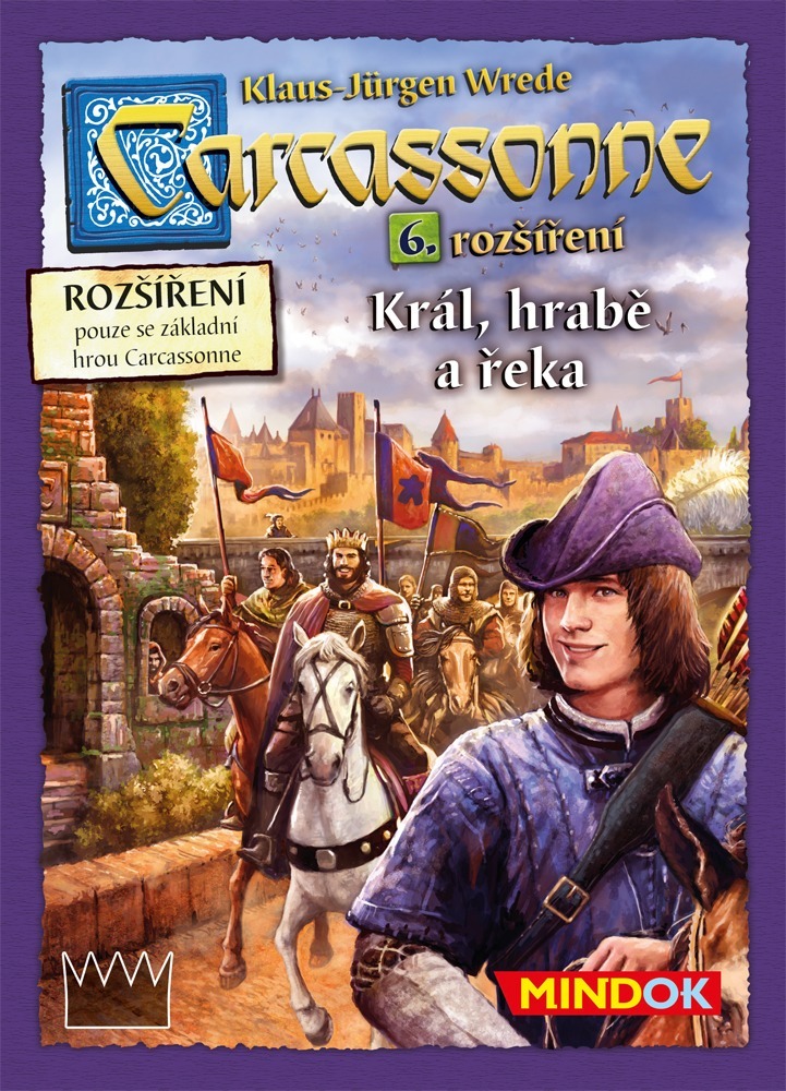Carcassonne Král, hrabě a řeka