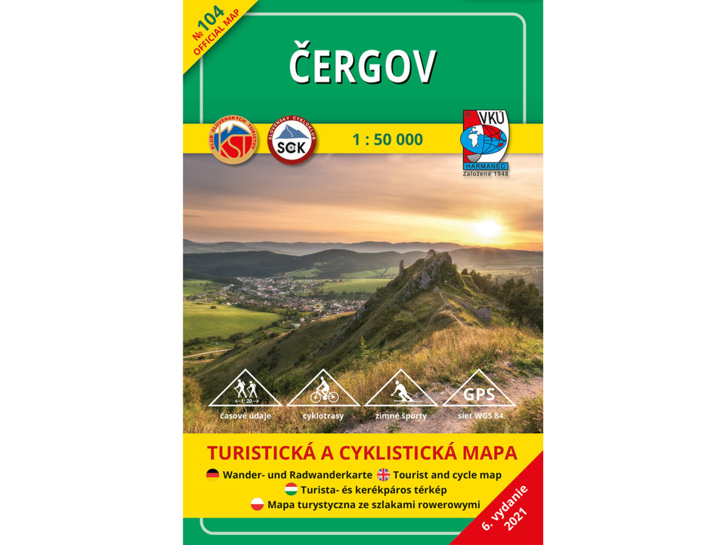 Čergov 1:50 000 (2021)