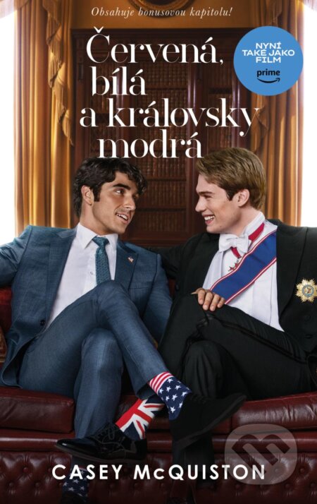 Červená, bílá a královsky modrá