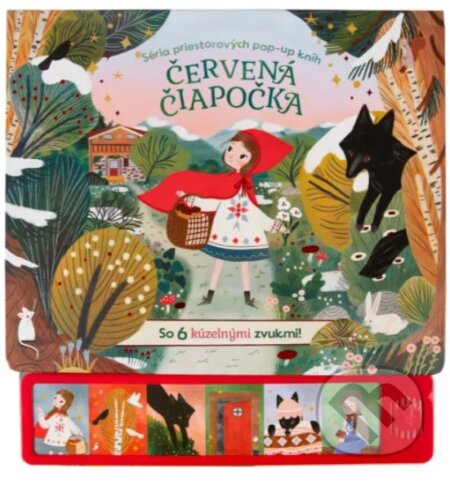 Červená čiapočka (zvuková 3D kniha)