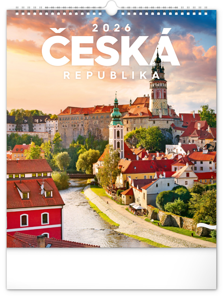 Česká republika 2026 - nástěnný kalendář