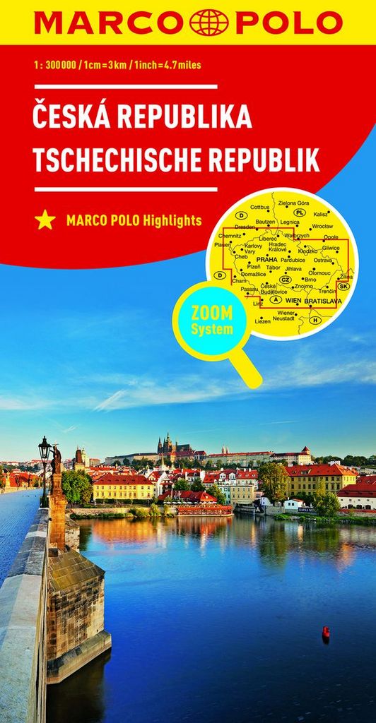 Česká Republika Tschechische Republik 1:800 000