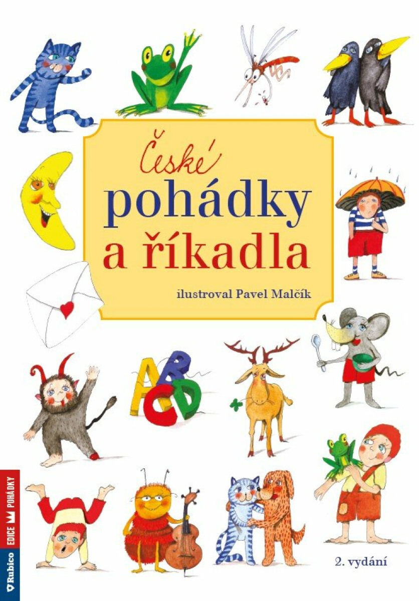 České pohádky a říkadla (2. vydání) - Božena Němcová, Karel Jaromír Erben, Jacob Grimm, Wilhelm Grimm