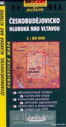 Českobudějovicko, Hluboká nad Vltavou 1:50 000 (Turistická mapa 040)