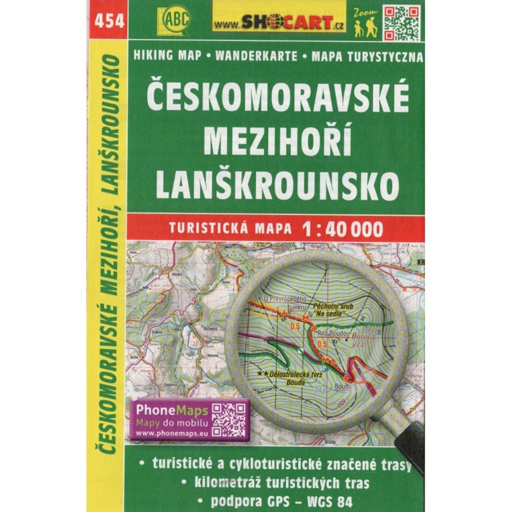 Českomoravské mezihoří 1:40 000