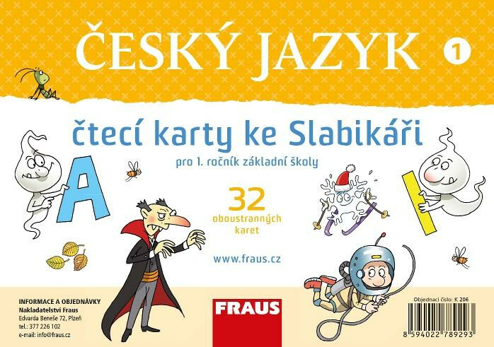Český jazyk 1 pro ZŠ (Čtecí karty ke Slabikáři / nová generace) - kniha z kategorie 1. stupeň