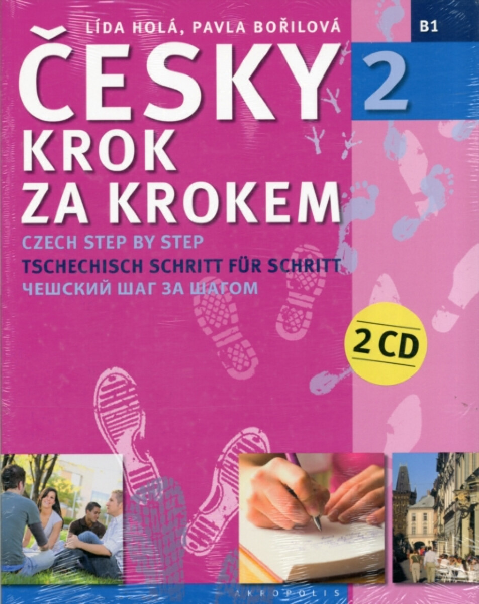 Česky krok za krokem 2 - anglická, německá, ruská - Pavla Bořilová