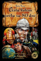 Cesta kolem světa za 80 dní - grafický román - podepsaný