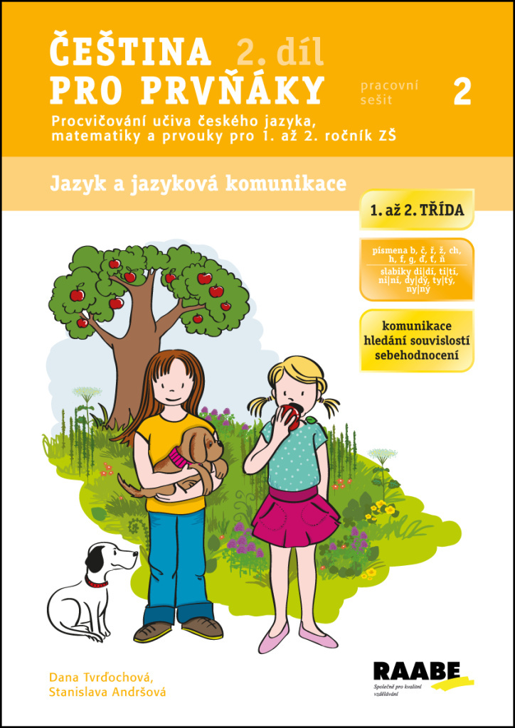 Čeština pro prvňáky 2. díl Pracovní sešit 2