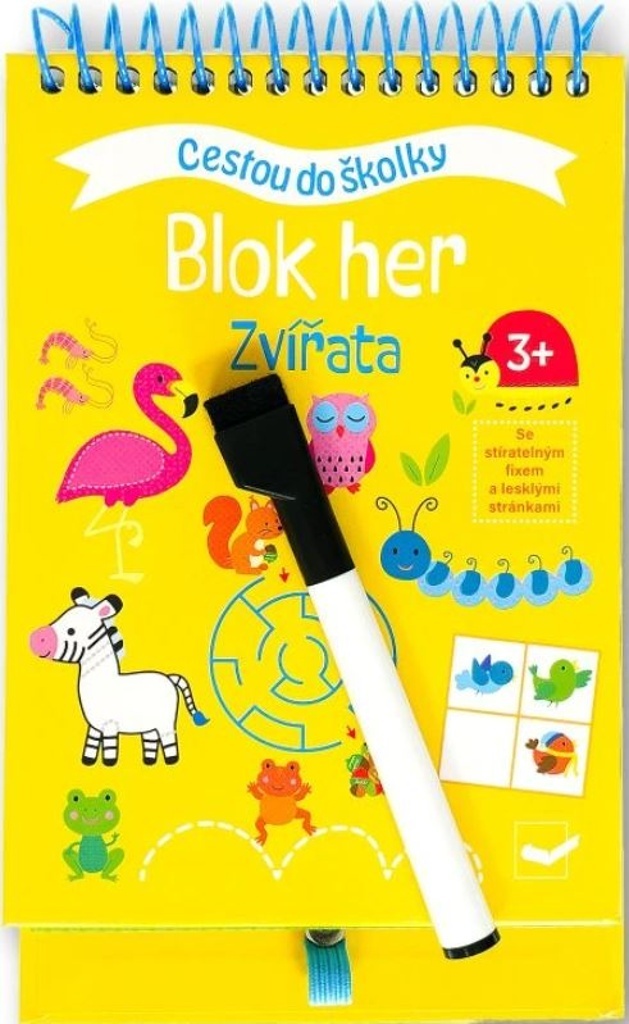Cestou do školky Blok her Zvířata (3+)