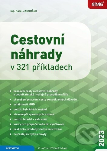 Cestovní náhrady v 321 příkladech 2023