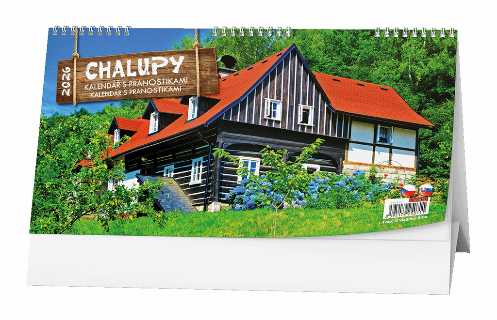 Chalupy 2026 - stolní kalendář
