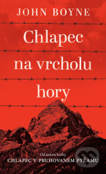 Chlapec na vrcholu hory
