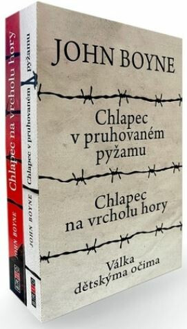 Chlapec v pruhovaném pyžamu / Chlapec na vrcholu hory - dárkový box (komplet)