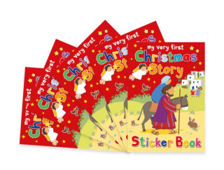 Christmas Story Sticker Book