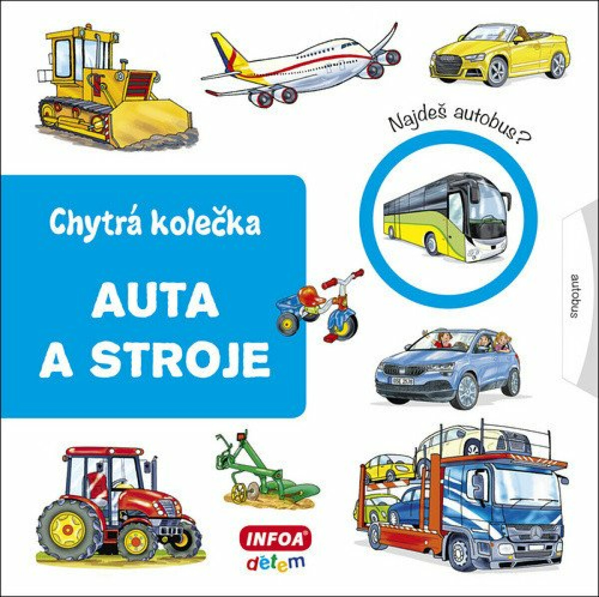 Chytrá kolečka - Auta a stroje - Jana Navrátilová