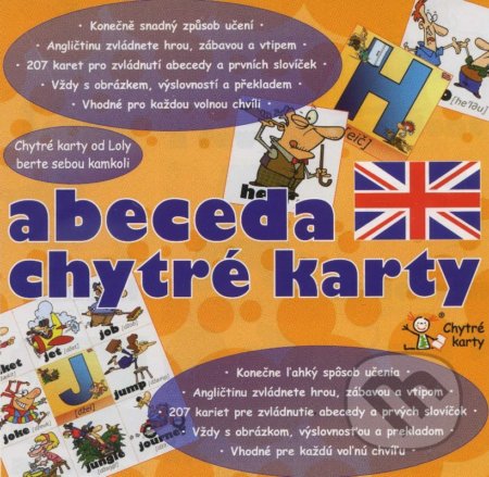 Chytré karty: Abeceda - kniha z kategorie Jazykové učebnice a slovníky