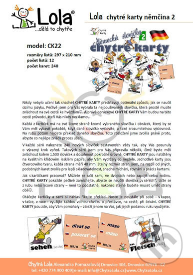 Chytré karty: Němčina