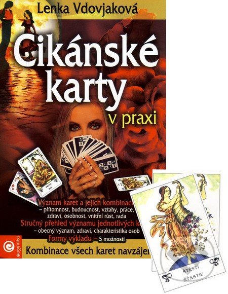 Cikánske karty v praxi (36 karet + kniha)