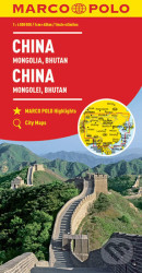 Čína, Korea, Bhutan/mapa 1:4M MD(ZoomSystem) - kniha z kategorie Mapy Asie