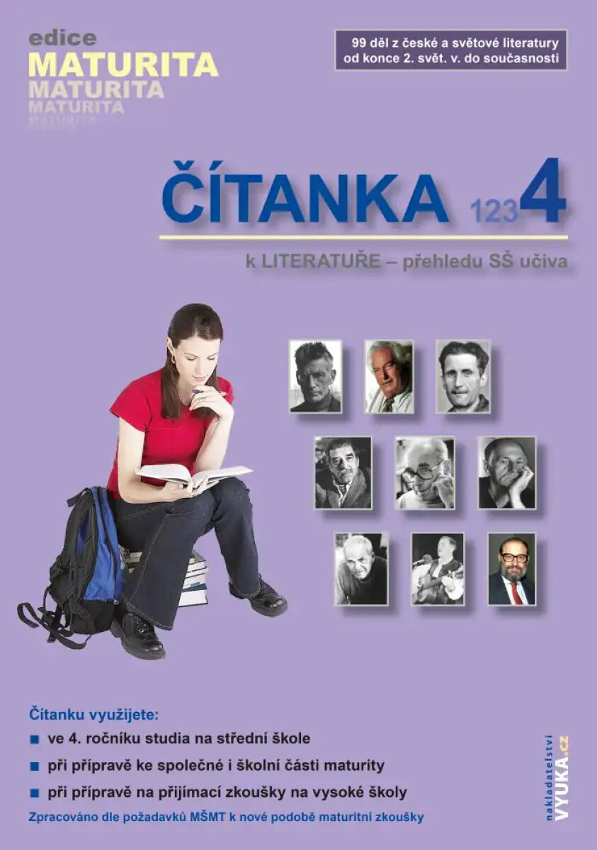 Čítanka k literatuře 4 - přehled SŠ učiva - Lenka Krausová, Lukáš Foldyna