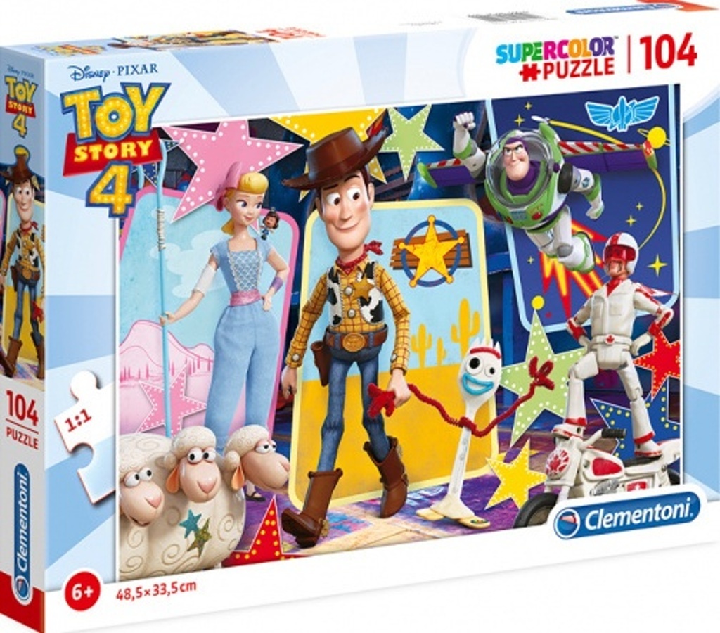 Clementoni Puzzle Toy Story / 104 dílků