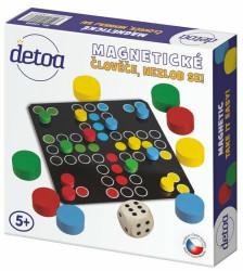 Člověče, nezlob se magnetické dřevo - společenská hra
