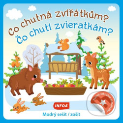 Co chutná zvířátkům? / Co chutí zvieratkám? (Kulaté samolepky