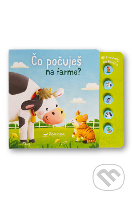 Čo počuješ na farme? (Prvé zvuky pre bábätko)