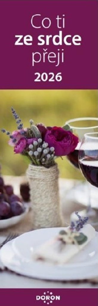 Co ti ze srdce přeji 2026 - nástěnný kalendář