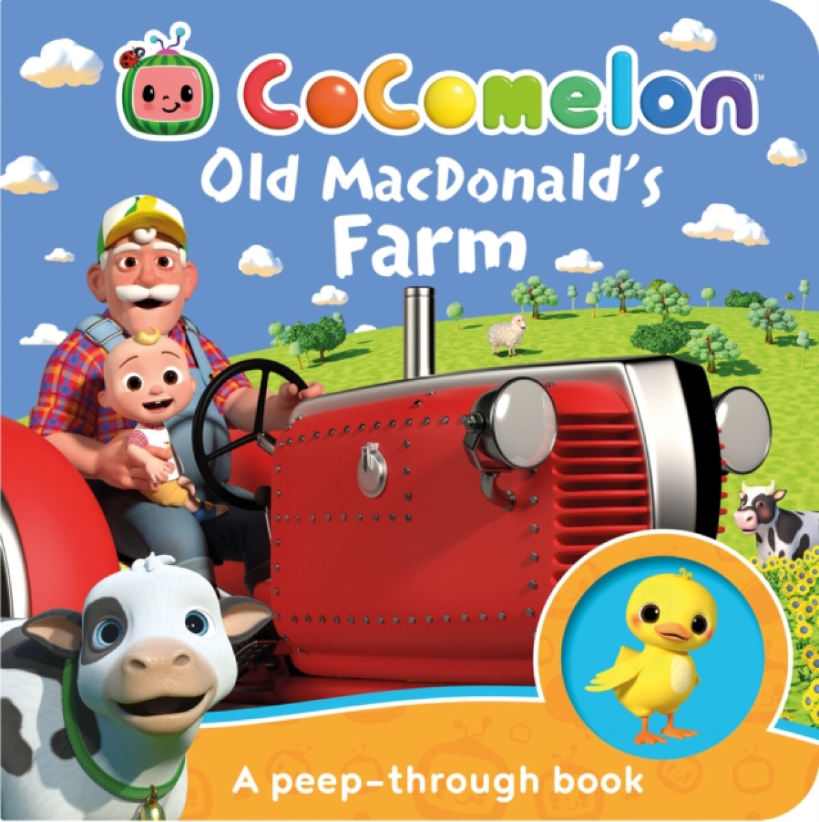 Cocomelon: Old MacDonaldâ€™s Farm: A peep-through book