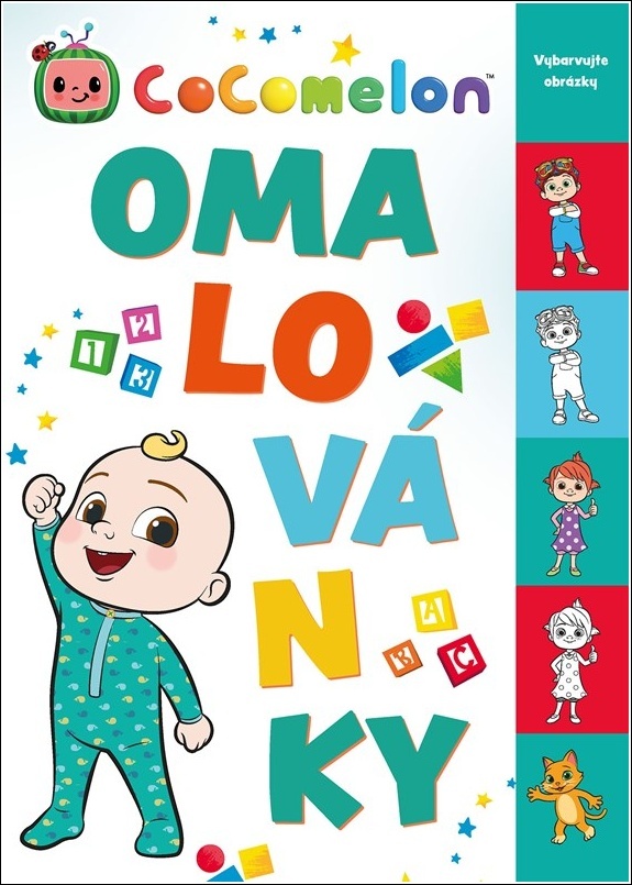 Cocomelon Omalovánky