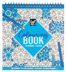 Colouring Book (modrý sešit) - kniha z kategorie Omalovánky