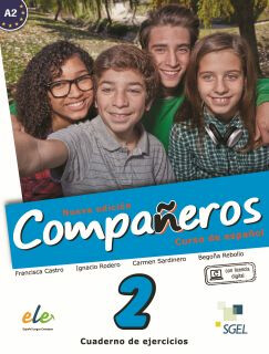 Companeros 2 Ejercicios + Licencia digital nuevo ed.