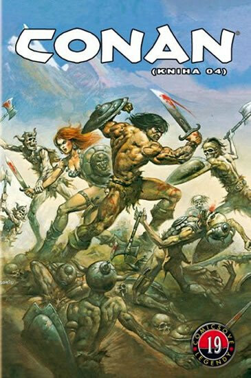 Conan (kniha O4) - Comicsové legendy 19 - Robert E. Howard, Roy Thomas