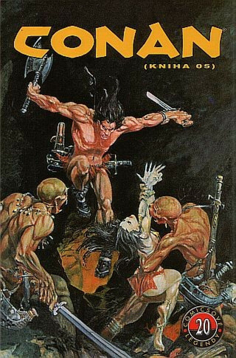 Conan (kniha O5) - Comicsové legendy 20 - Roy Thomas, John Buscema