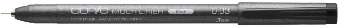 Copic Multiliner SP černý – 0,03 mm