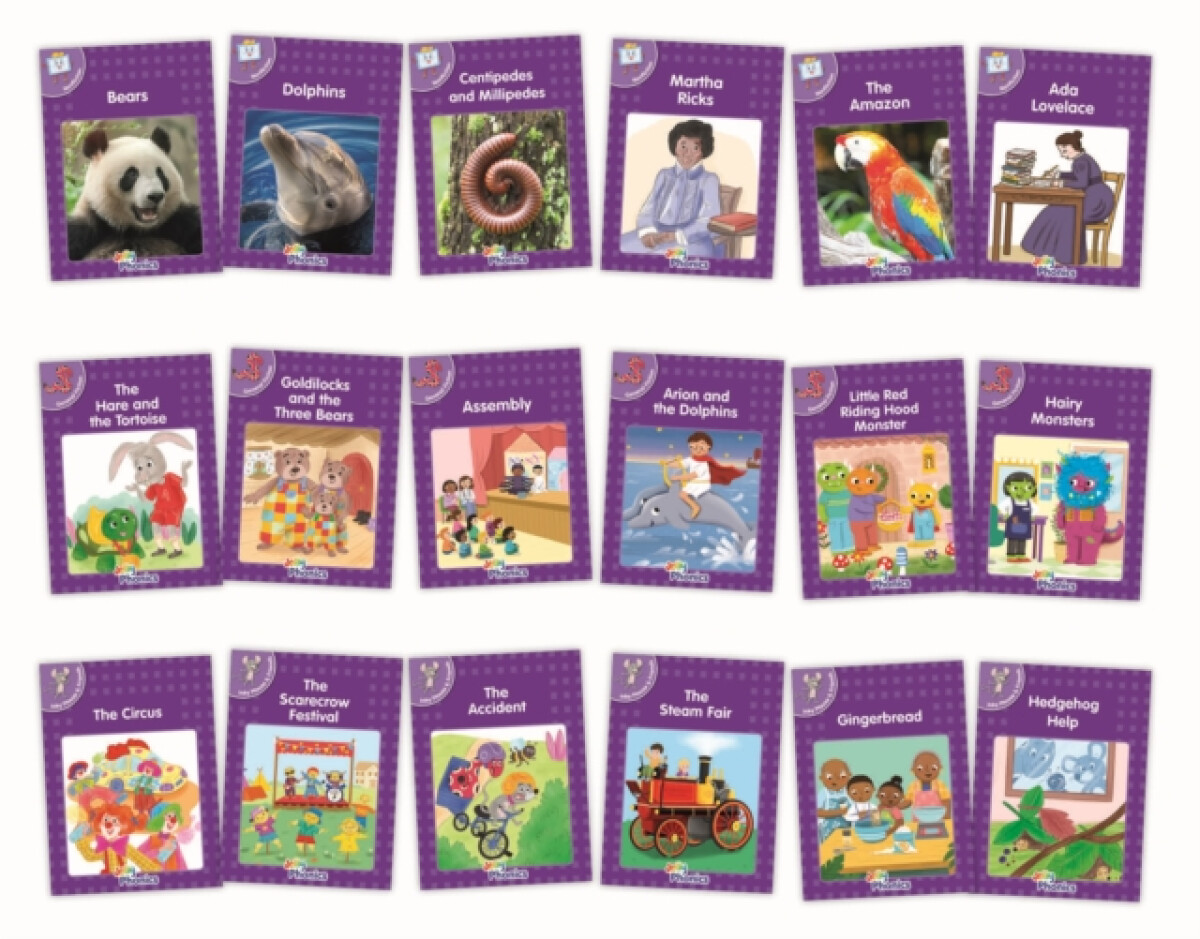Core Purple Readers Complete Set (18 Books)