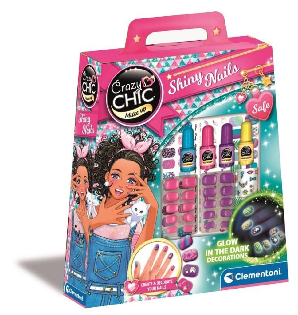 Crazy Chic Nehty zářící ve tmě