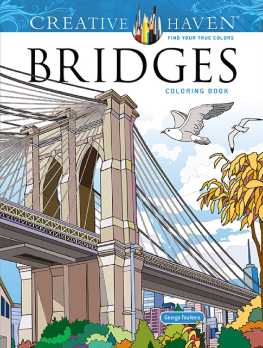 Creative Haven Bridges Coloring Book