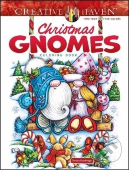 Creative Haven Christmas Gnomes Coloring Book