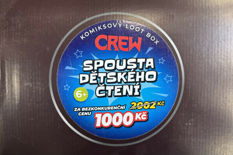 CREW Komiksový Loot Box - Spousta dětského čtení