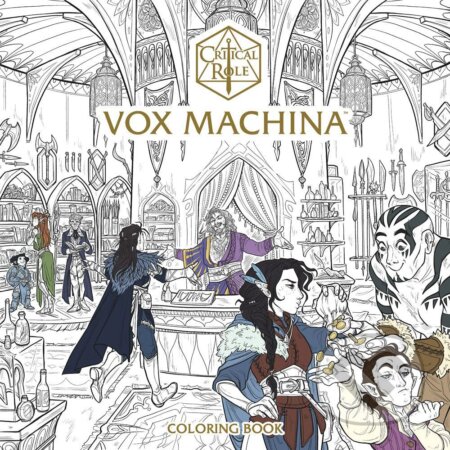 Critical Role: Vox Machina Coloring Book