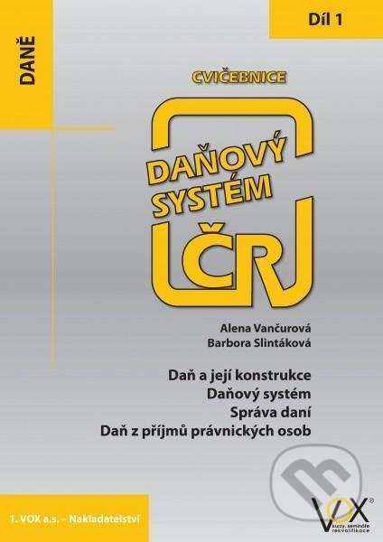 Cvičebnice Daňový systém ČR 2019, 1. díl