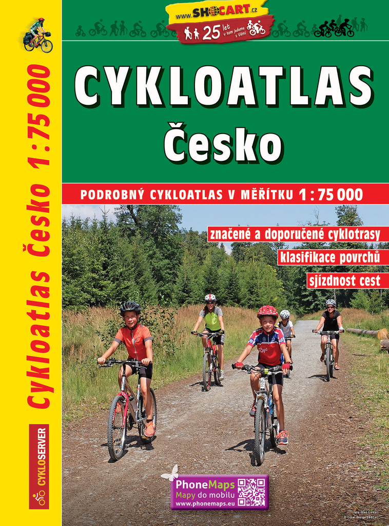 Cykloatlas Česko 1:75 000